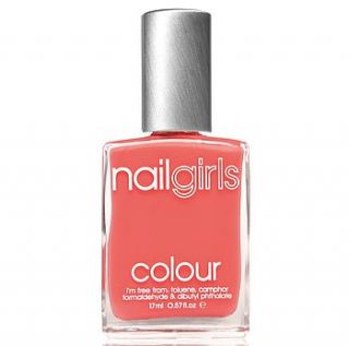 orange blush nail polish by nailgirls