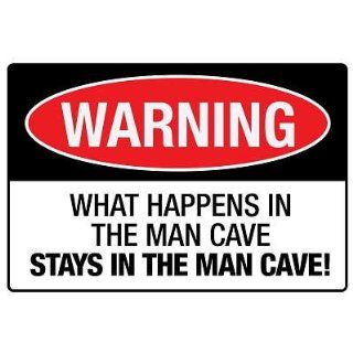 (13x19) What Happens In the Man Cave Sign Poster   Prints