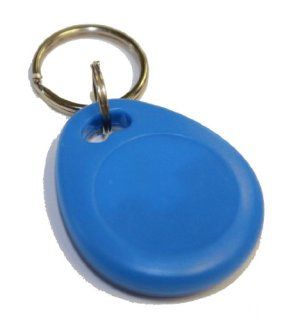 HID Compatible LIGHT BLUE Proximity Key Fobs (100)  Key Tags And Chains 