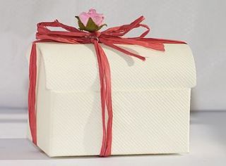 wedding favour gift box medium by taylor's truffles