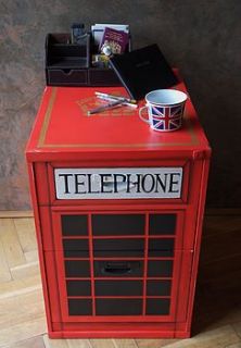 telephone box metal cabinet by barnickle furniture