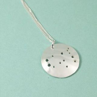 sterling silver constellation pendant by fragment designs