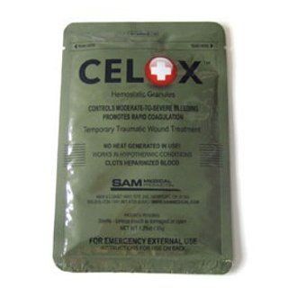 Celox V12090 35 Blood Clotting Solution, 35g Pouch Science Lab First Aid Supplies