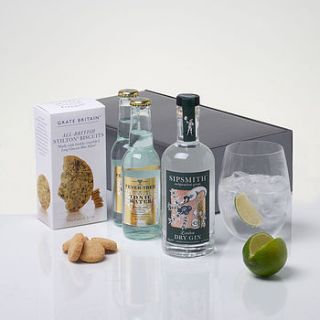 ultimate gin and tonic kit by whisk hampers