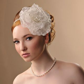 handmade eleanor wedding headpiece by rosie willett designs