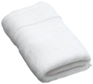 Home Source Microcotton Finest Hand Towel, White   Bath Towels