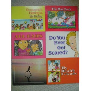 Little Trolley Book Set (My Health Friends, Do You Ever Get Scared, The Mad Book, The Sad Book, All Ears, Someone's Having a Party) Karen Welch, Thomas Yawkey, Floyd Sucher Joan Wade Cole Books