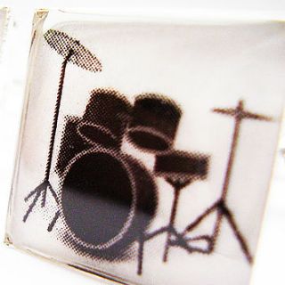 drum cufflinks by sophie hutchinson designs