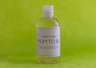 mum to be bath foam by blended therapies