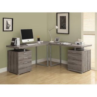 Monarch Specialties Inc. L Shape Desk Office Suite