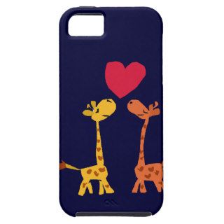 VW  Funny Giraffe Love Cartoon iPhone 5 Cases