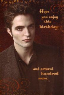 Twilight New Moon Birthday Card "Hope you enjoy this birthday  and several hundred more". Health & Personal Care