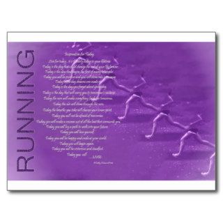 Running Inspiration for Today Postcard