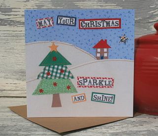 'may your christmas' card by the writing bureau