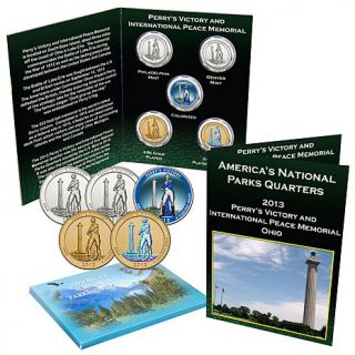 2013 Perry's Victory and International Peace Memorial 5pc Quarter Set