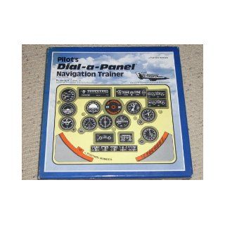 1982 Pilot's DIAL a PANEL Navigation Trainer Boxed Kit. Visual training aid that is a personal flight simulator for radio navigation. It consists of a 248 page instructional manual and twelve, two sided instrument discs. Advanced VRF and IFR pilots. H