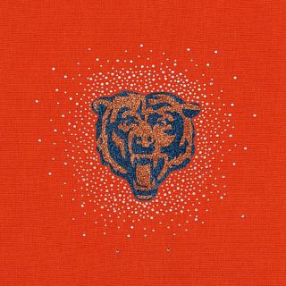 Meesh & Mia Women's NFL Bling Logo Cowl Neck Sweater   Bears