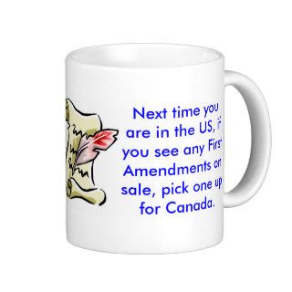 First Amendment for Canada Mug