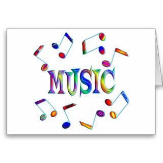 Music Greeting Cards