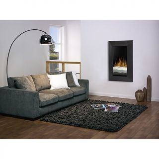 Dimplex Beveled Trim Wall Mount Electric Fireplace, Metal