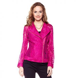 Lace Moto Jacket