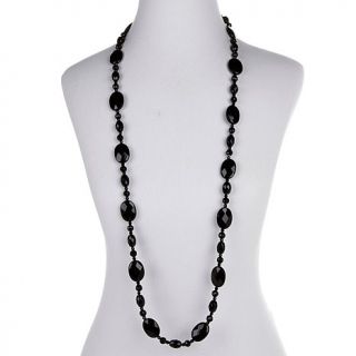 Jay King Black Agate 42 1/4" Necklace