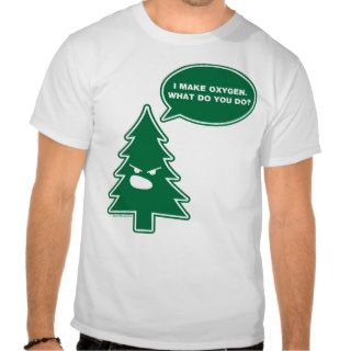 Angry Tree (crisp) T Shirts