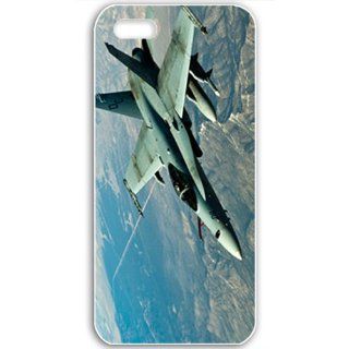 Apple iPhone 5 5S Case Covered of Aircraft Boeing Fa Ef Super Hornet Planes Aircraft Black Cell Phones & Accessories