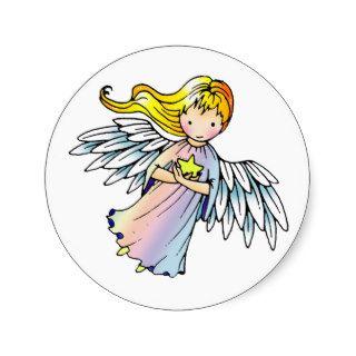 Sweet Little Angel Stickers