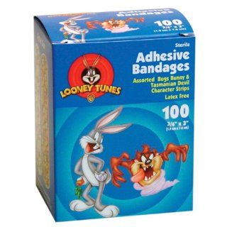 Kids Bugs & Taz Bandages 3/4'' 100/box Health & Personal Care