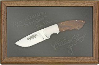 Browning Knives 244 Russ Kommer Whitetail Legacy Limited Edition Fixed Blade Hunting Knife  Sports & Outdoors
