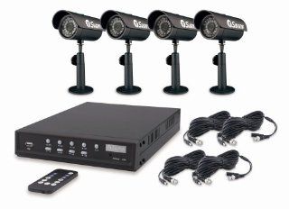 Swann SW244 DUM DVR4 1000 with 4 MaxiBrite Cameras  Surveillance Cameras  Camera & Photo