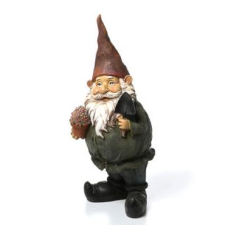 Dagobert with Gifts Garden Gnome Statue