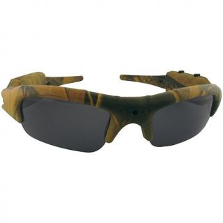 POV Action Polarized Camouflage Sunglasses with Built In 4GB Video Camera