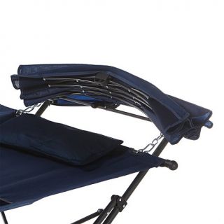 HGTV Home Hammock with Canopy and Pillow