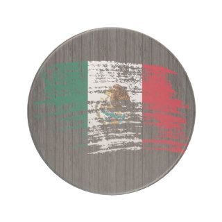 Cool Mexican flag design Drink Coasters