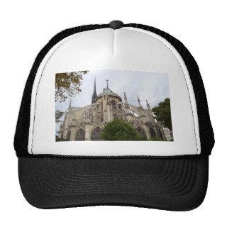 Paris Notre Dame Flying Buttresses Mesh Hat