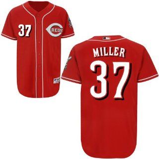 Corky Miller Cincinnati Reds Alternate Red Authentic Jersey by Majestic  Sports Fan Jerseys  Sports & Outdoors