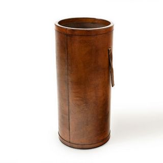leather umbrella stand by life of riley