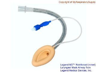 Reinforced Flexible Legend MD Laryngeal Mask LMA, Size 3, Reusable Health & Personal Care