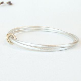 skinny silver stacking rings by silversynergy