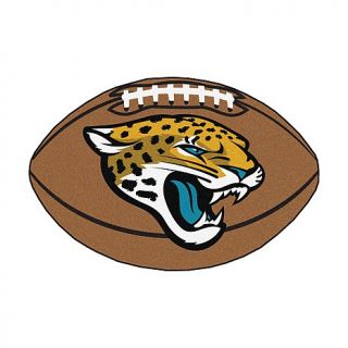 NFL Football Shaped Team Logo Mat   Jaguars