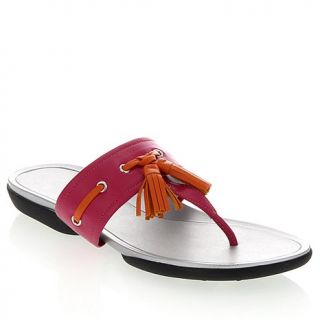 VANELi Colorblock Thong Sandal with Leather Tassel