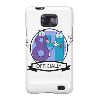 Officially 84 Birthday Banner Galaxy SII Covers