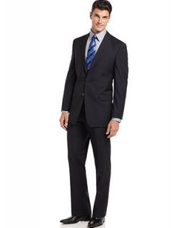 Calvin Klein Suit Separates Navy Stripe 100% Wool Slim Fit   Suits & Suit Separates   Men