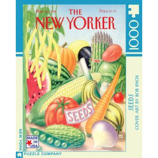 New York Puzzle Company Seeds 100 Piece Puzzle