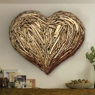 driftwood heart by free range designs