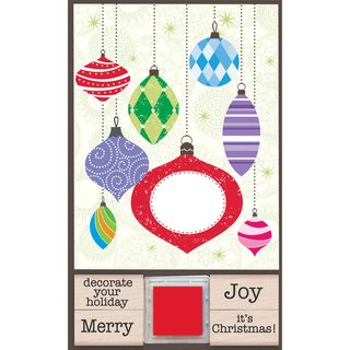 Hero Arts Your Message Boxed Set Ornament Hero Arts Wood Stamps