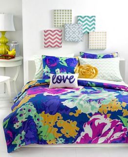 Teen Vogue Isabella Floral Full/Queen Comforter Set   Bed in a Bag   Bed & Bath