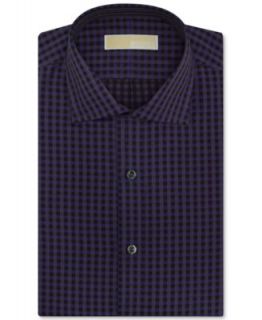 Michael Michael Kors Non Iron Pink and Purple Stripe French Cuff Shirt   Dress Shirts   Men